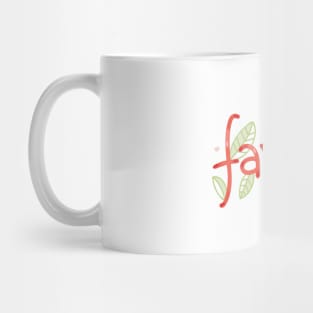 Family - Digitally Handwritten Graphics GC-095 Mug